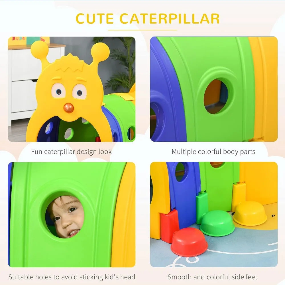 Toddler Play Tunnel for Crawling and Climbing