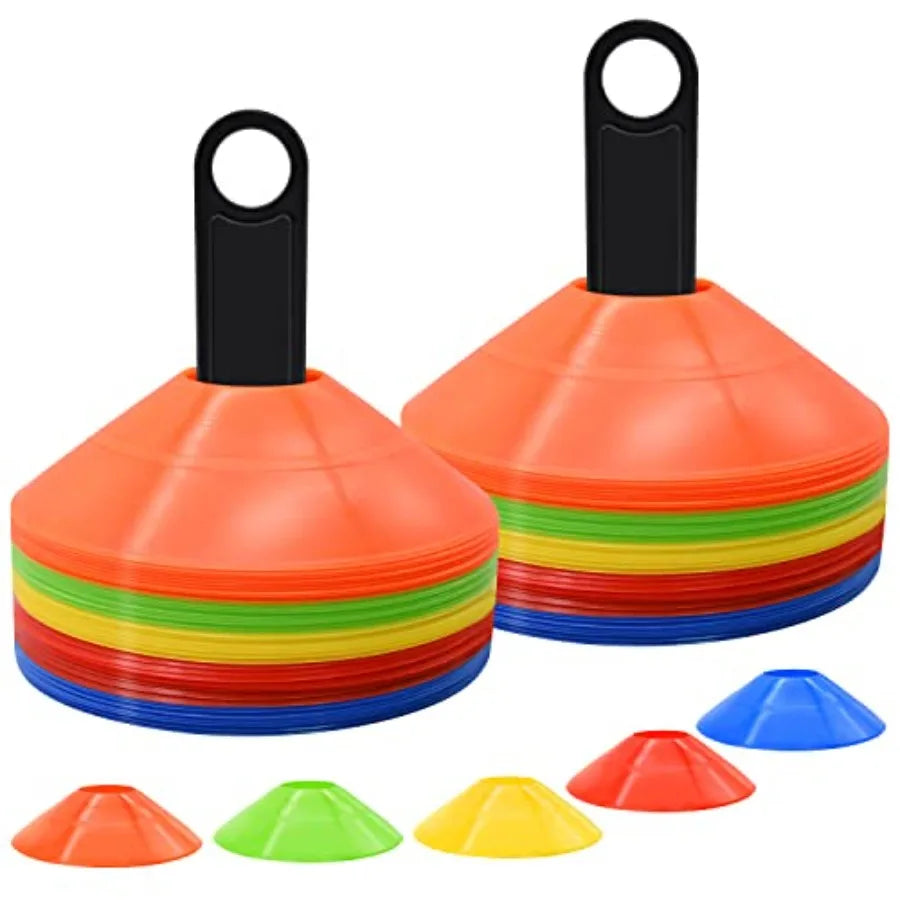 25/50/100pcs  Agility Soccer Cones