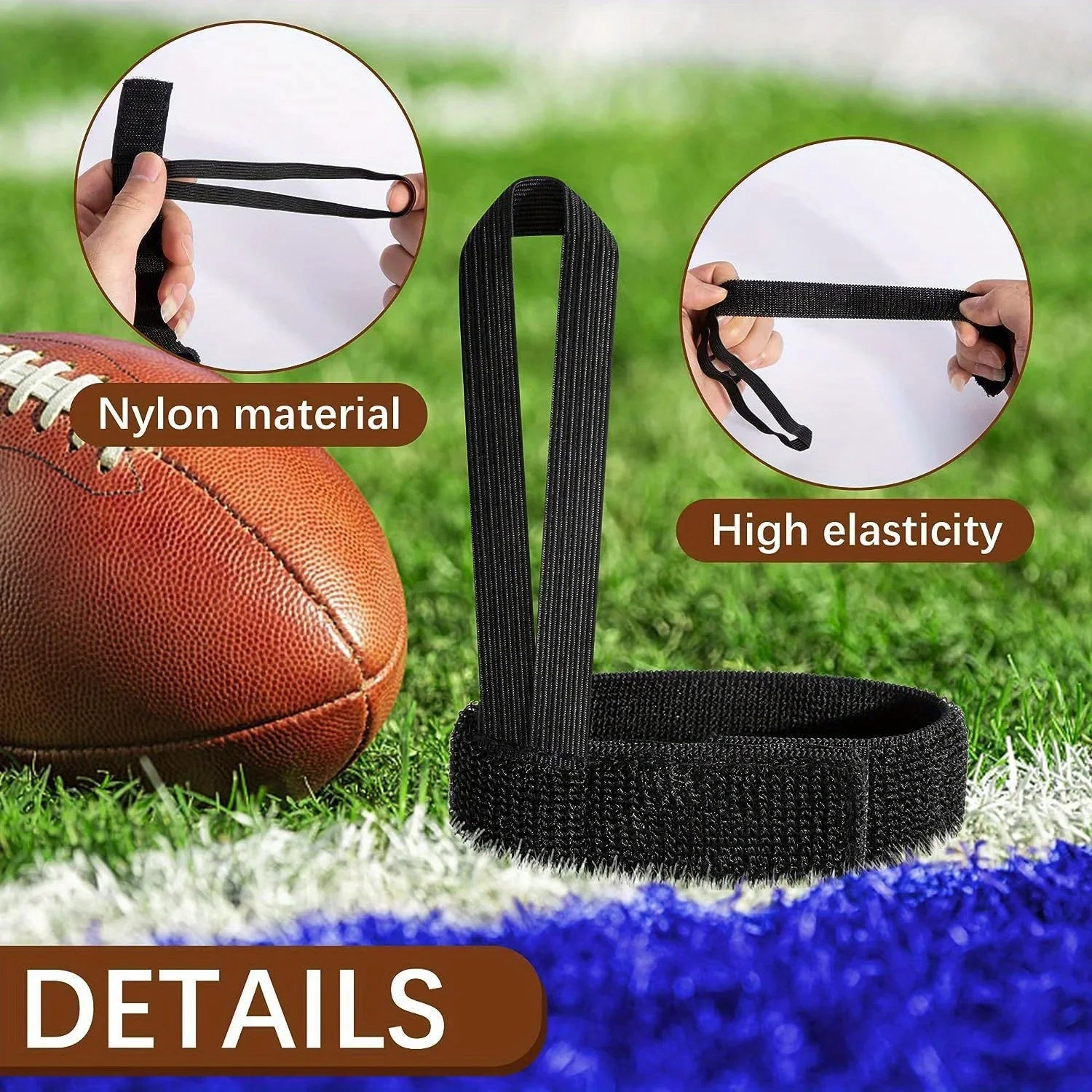 1/4PCS football field marker indicator wristband