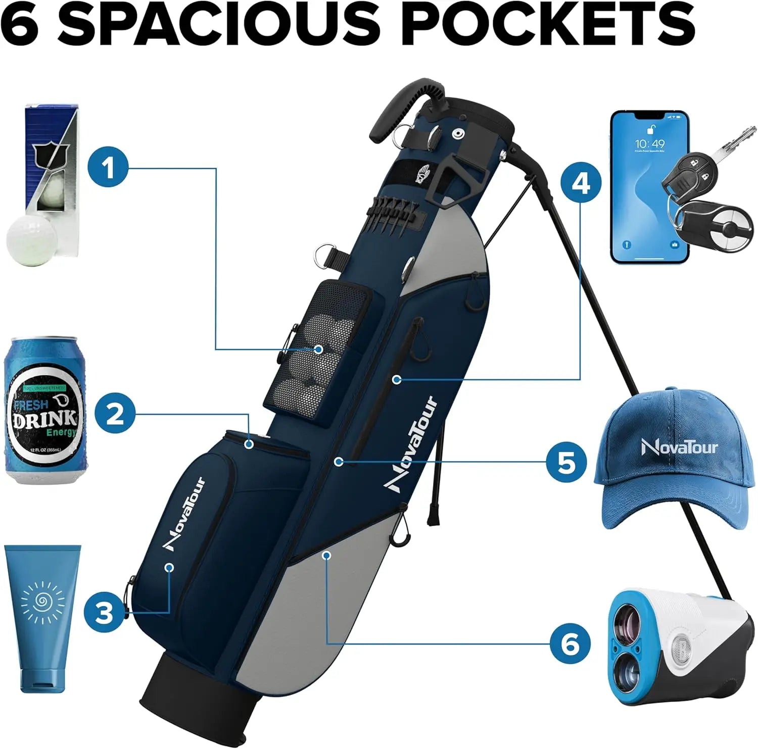 Ultra Lightweight Par 3 Golf Bag