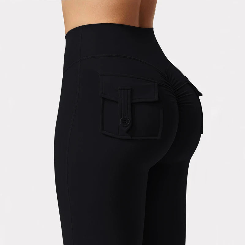High-Waisted Stretch Butt Lift Yoga  Pants