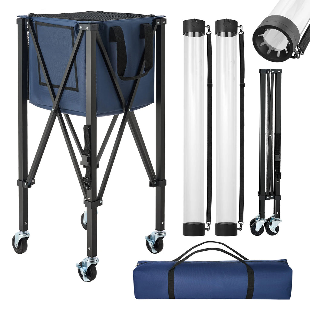2-in-1 Foldable Tennis & Pickleball Hopper