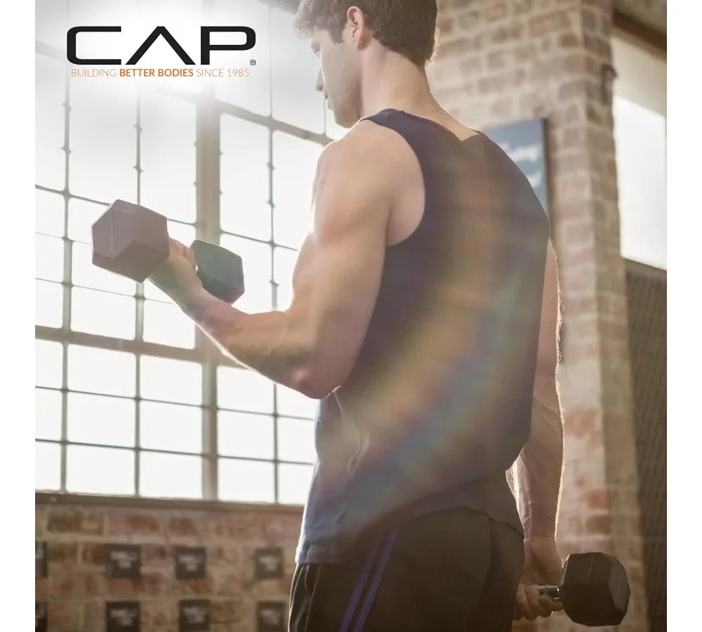 Coated Dumbbell Weight Set