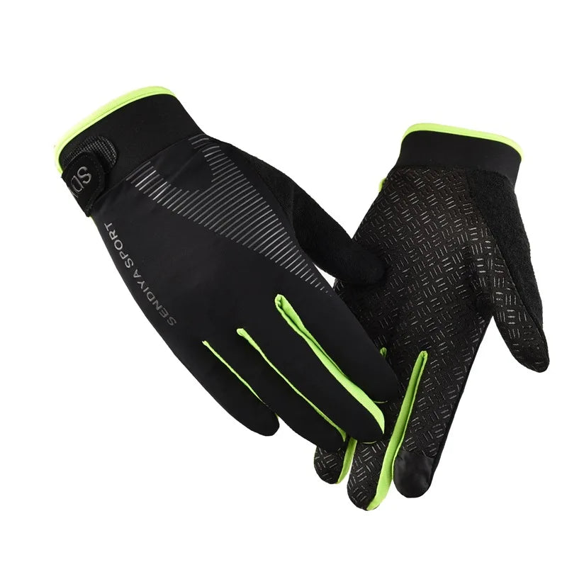 Men Cycling Gloves Full Finger Touch Screen