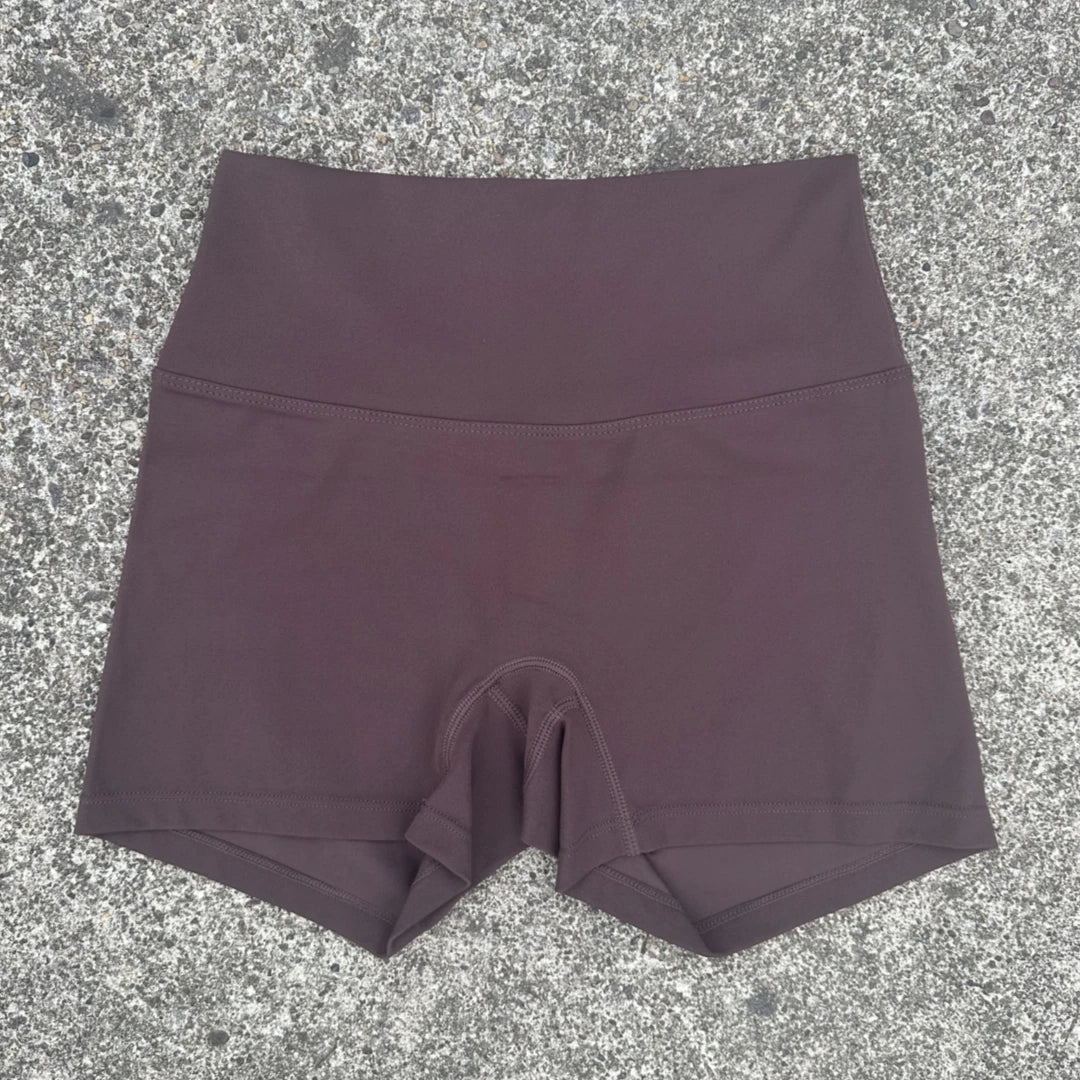 Solid Color Women Gym Sport Short