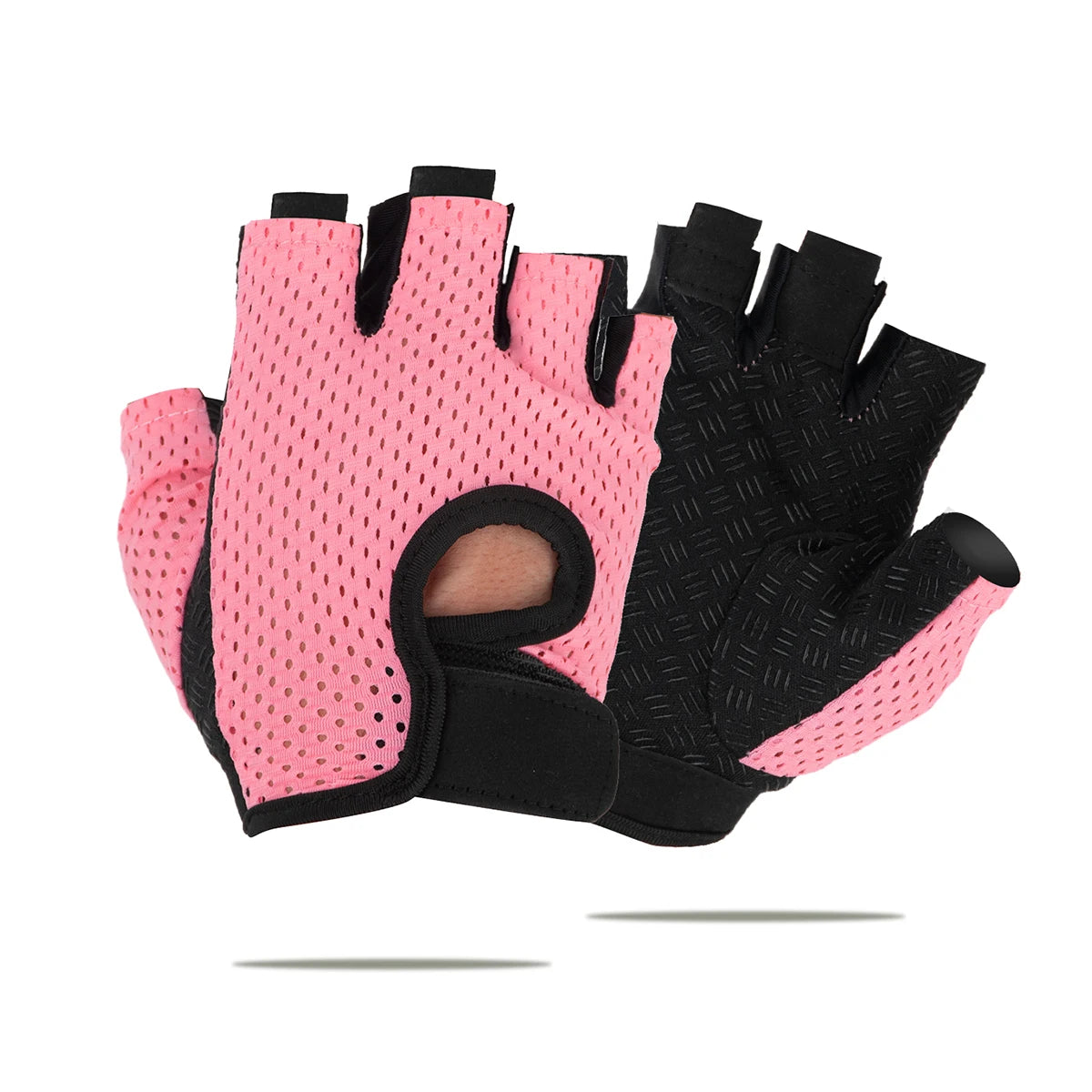 Womens Gym Fingerless Workout Gloves