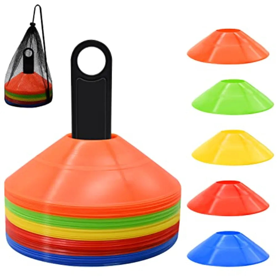 25/50/100pcs  Agility Soccer Cones
