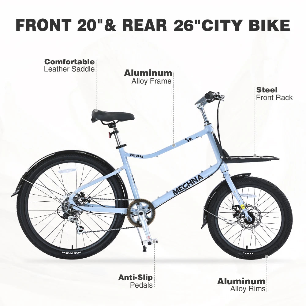 Aluminum Alloy  Frame, Multiple Colors 26 Inch Bike