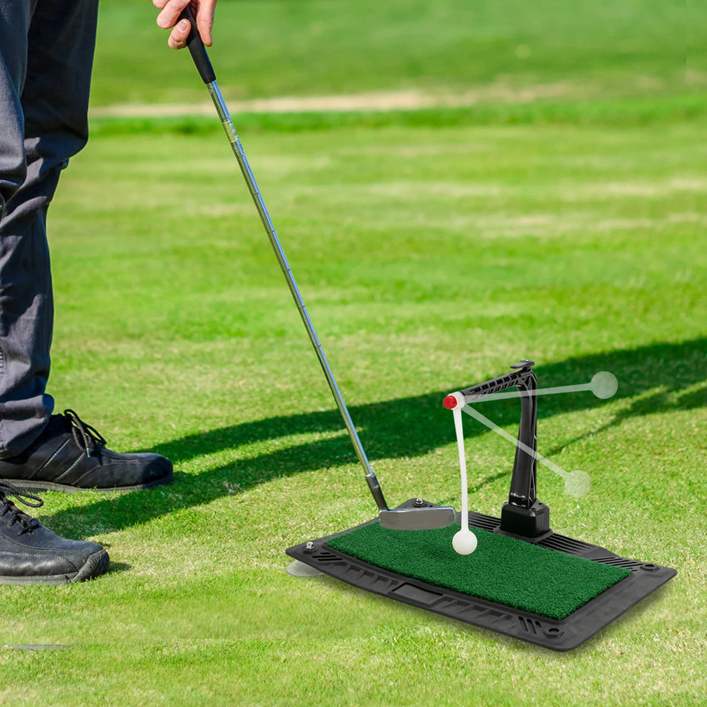 Golf Practice Swing Trainer Adjustable Height