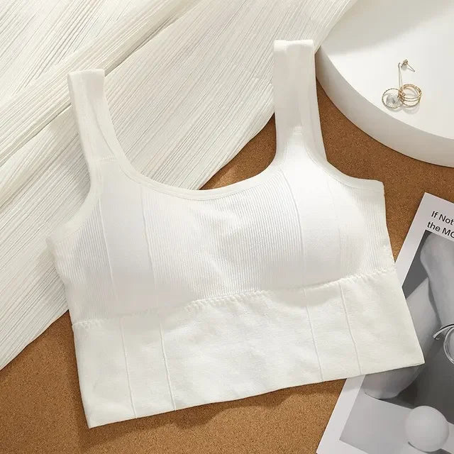 Crop Top Push Up Sport Bra