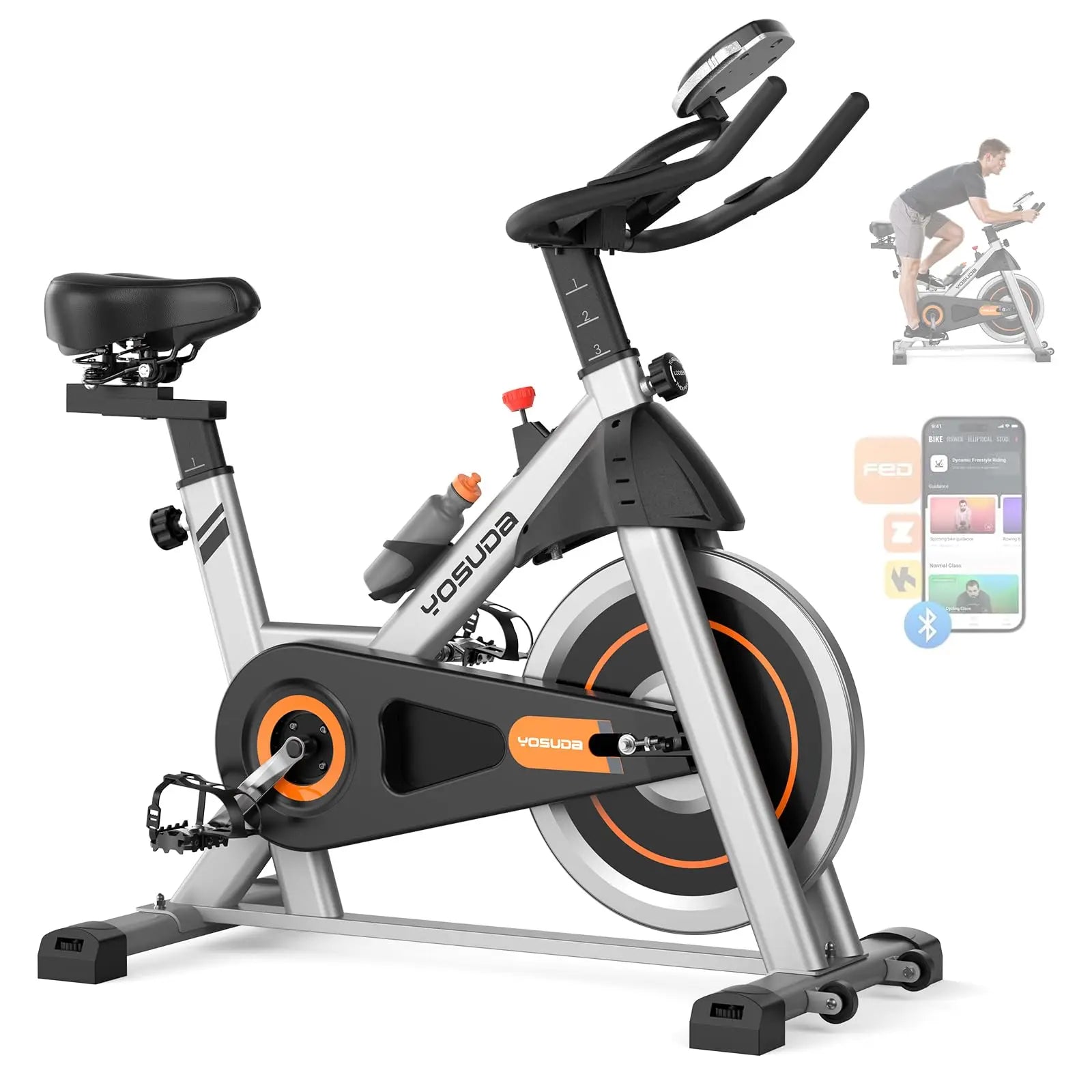 Exercise Bike Stationary 300 LBS Limit