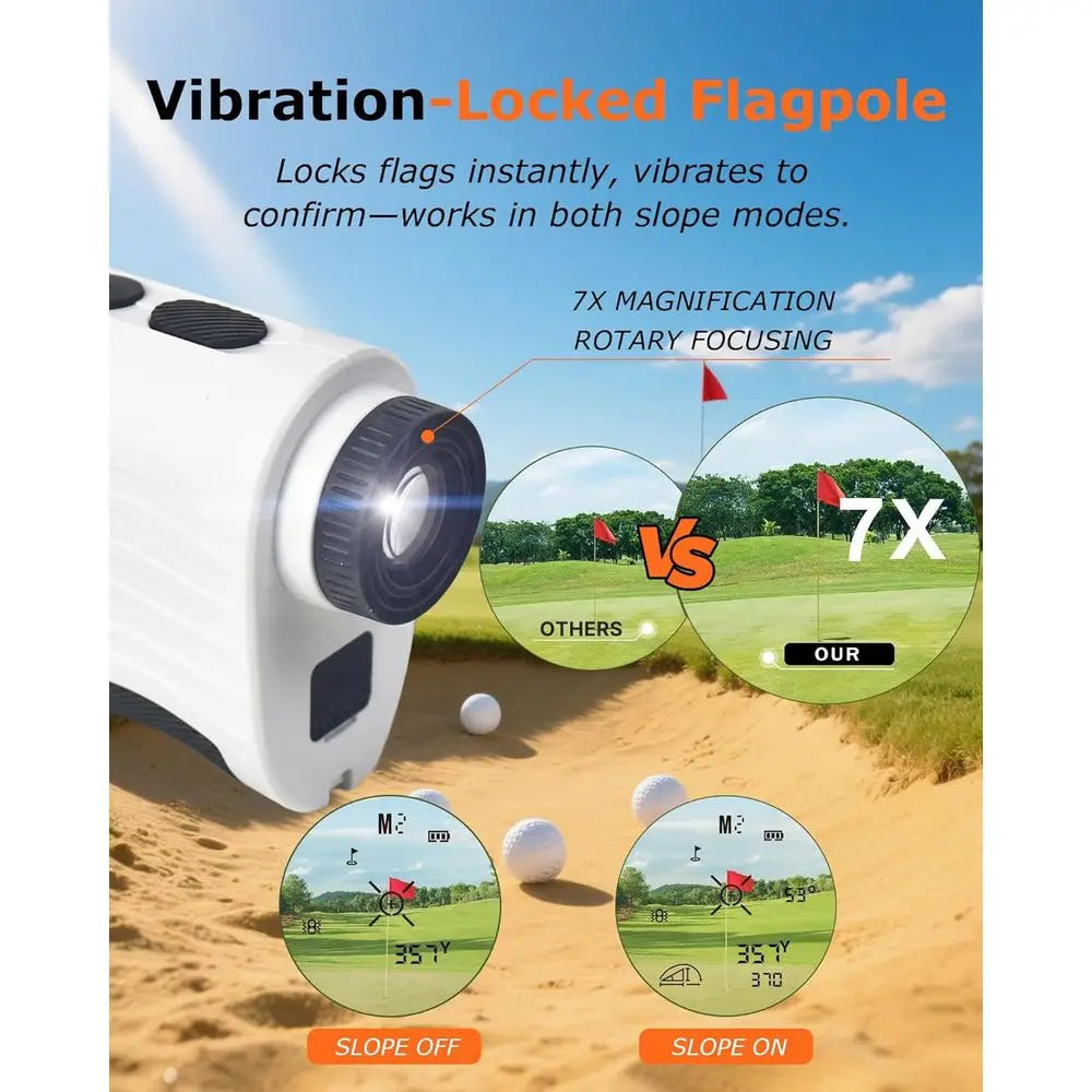 1200 Yard Laser Rangefinder with Slope