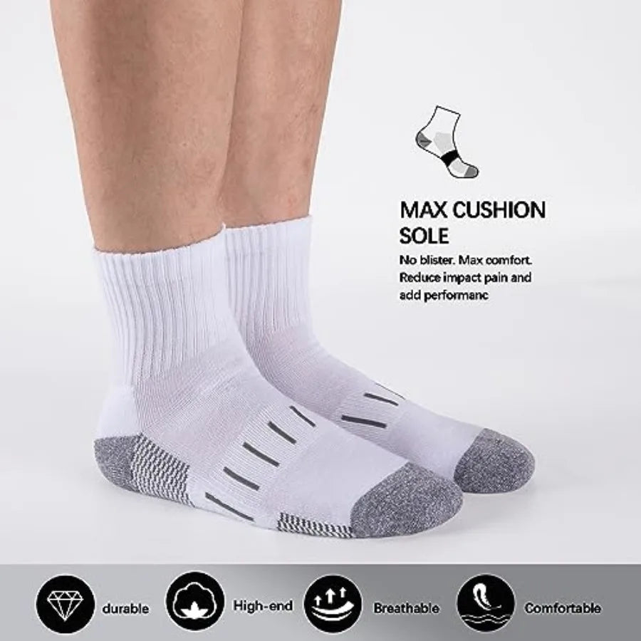 Men's Ankle Athletic Socks Quarter