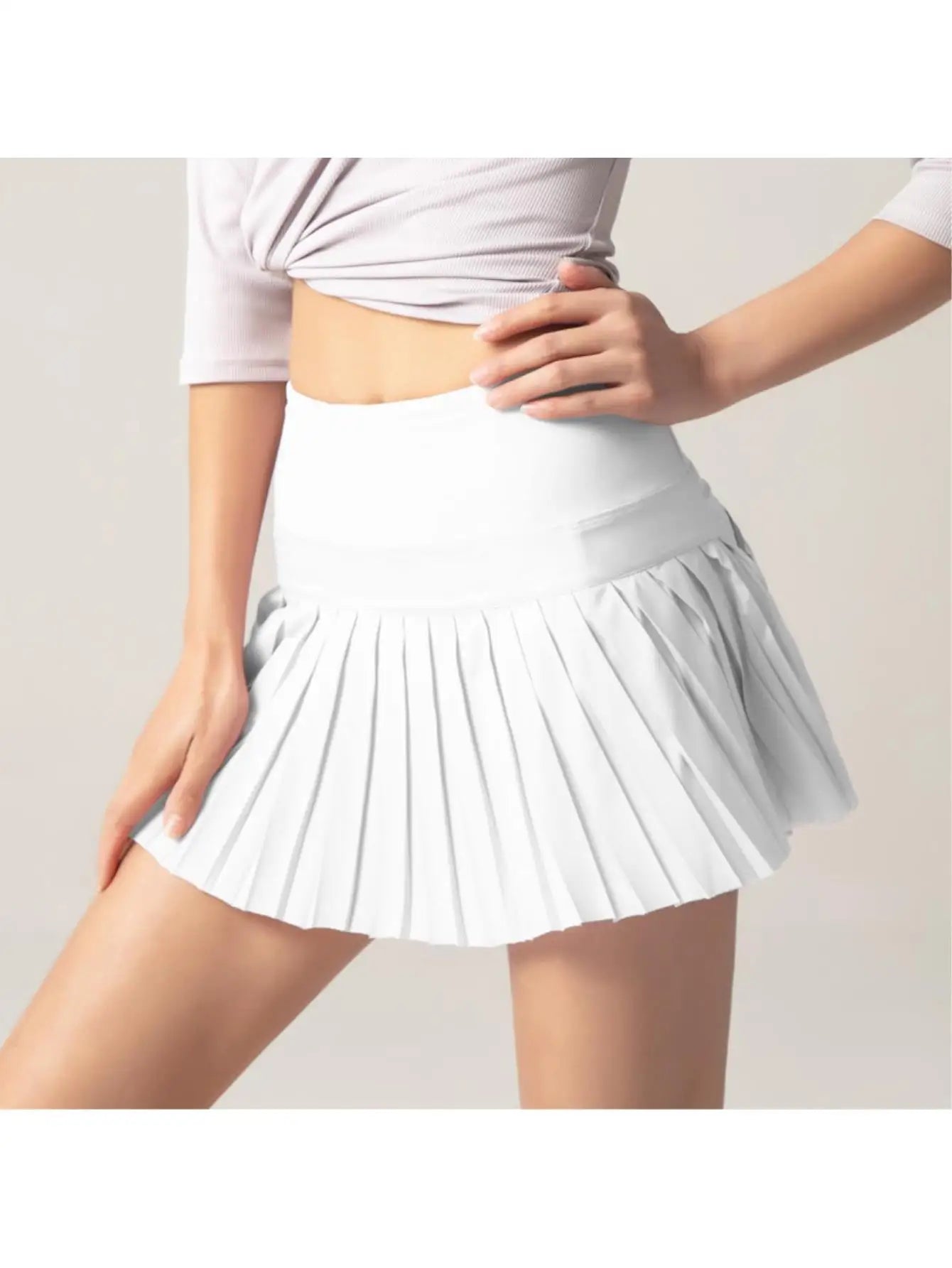 Womens High Waist Tennis/Golf Skirt