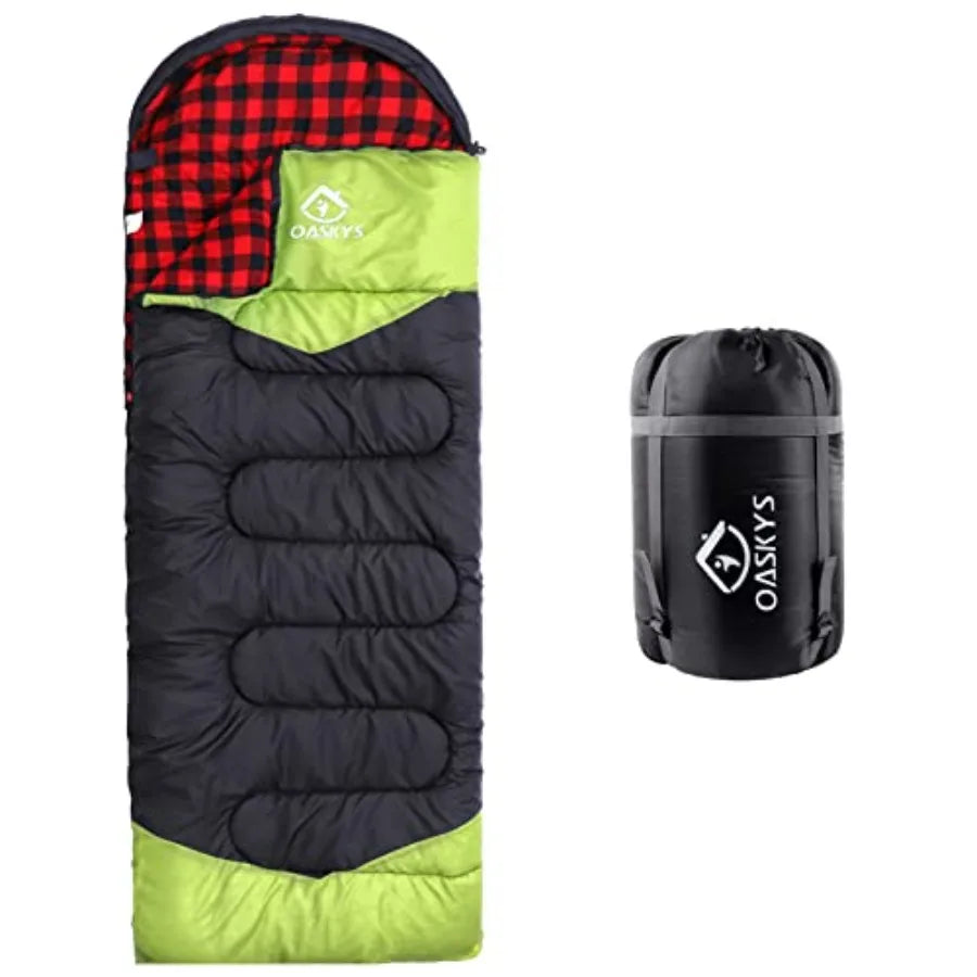 Camping Sleeping Bag Warm and Cool Weather