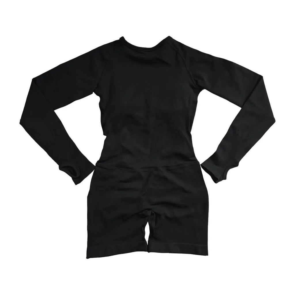 One Piece Women Seamless Yoga Short Jumpsuit
