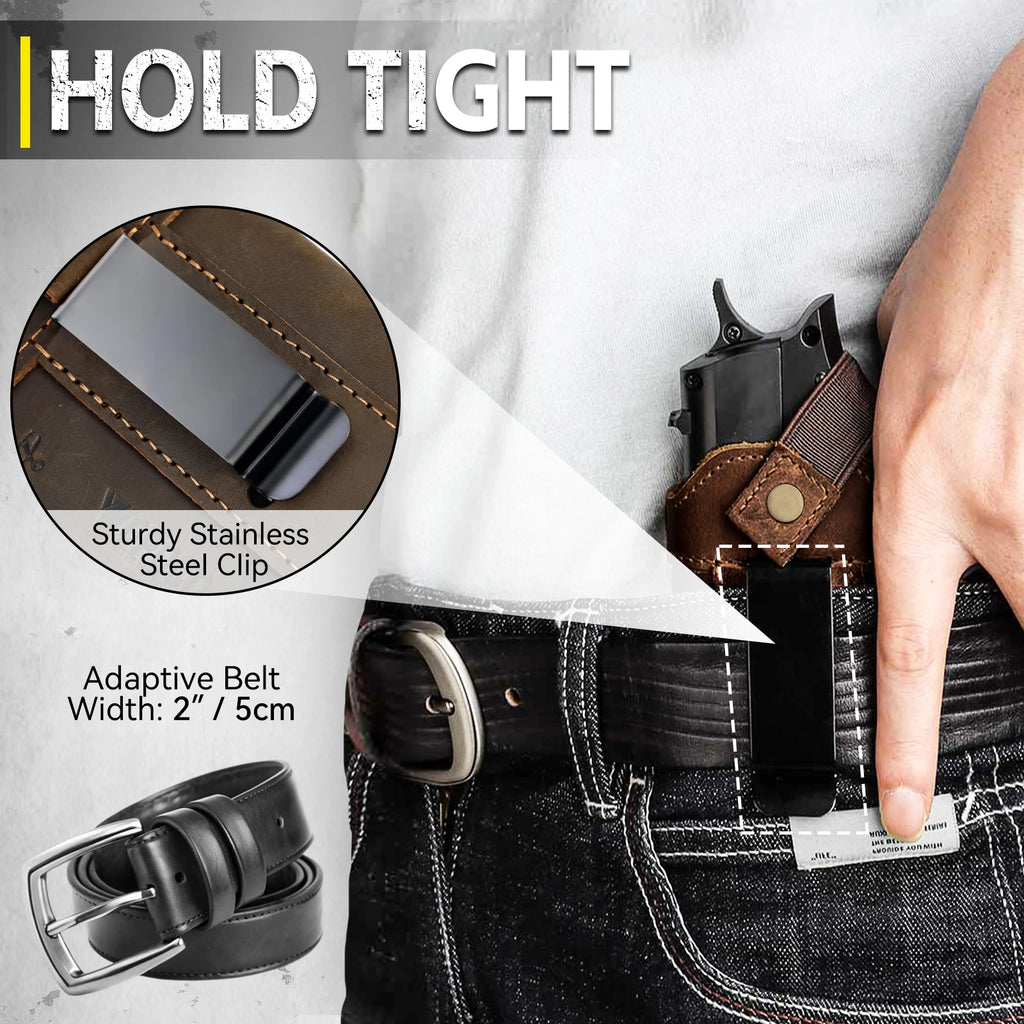 Genuine Crazy Horse Leather 1911 Holster
