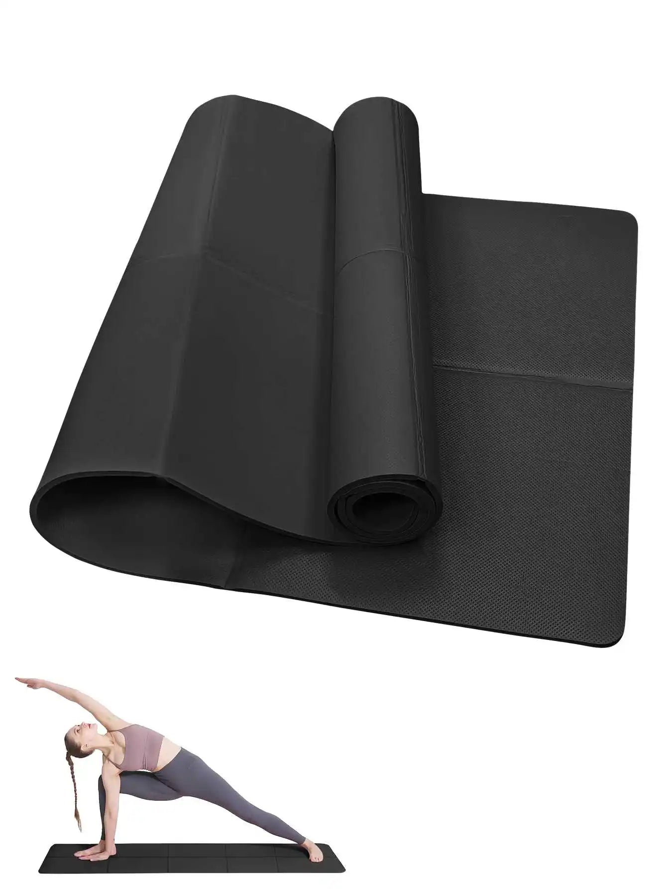 Yoga  Pilates Fitness Mat 3/4/6mm