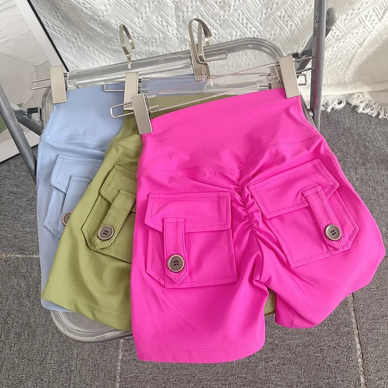 Lift Butt Fitness Ladies Yoga  Short Pants