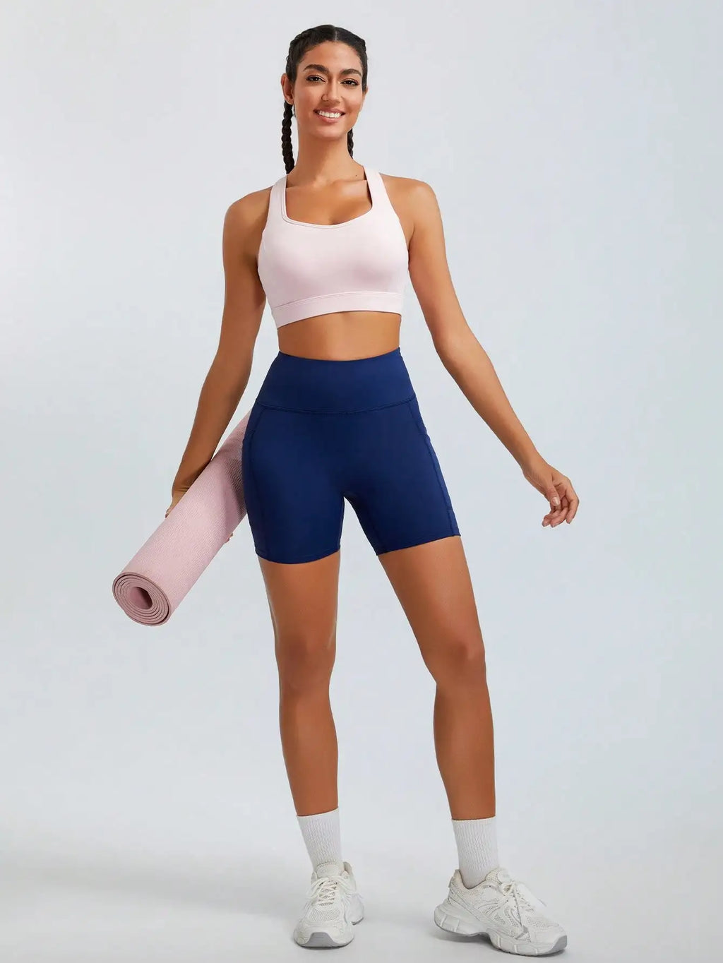 Women's High Waist Tight Cycling Shorts