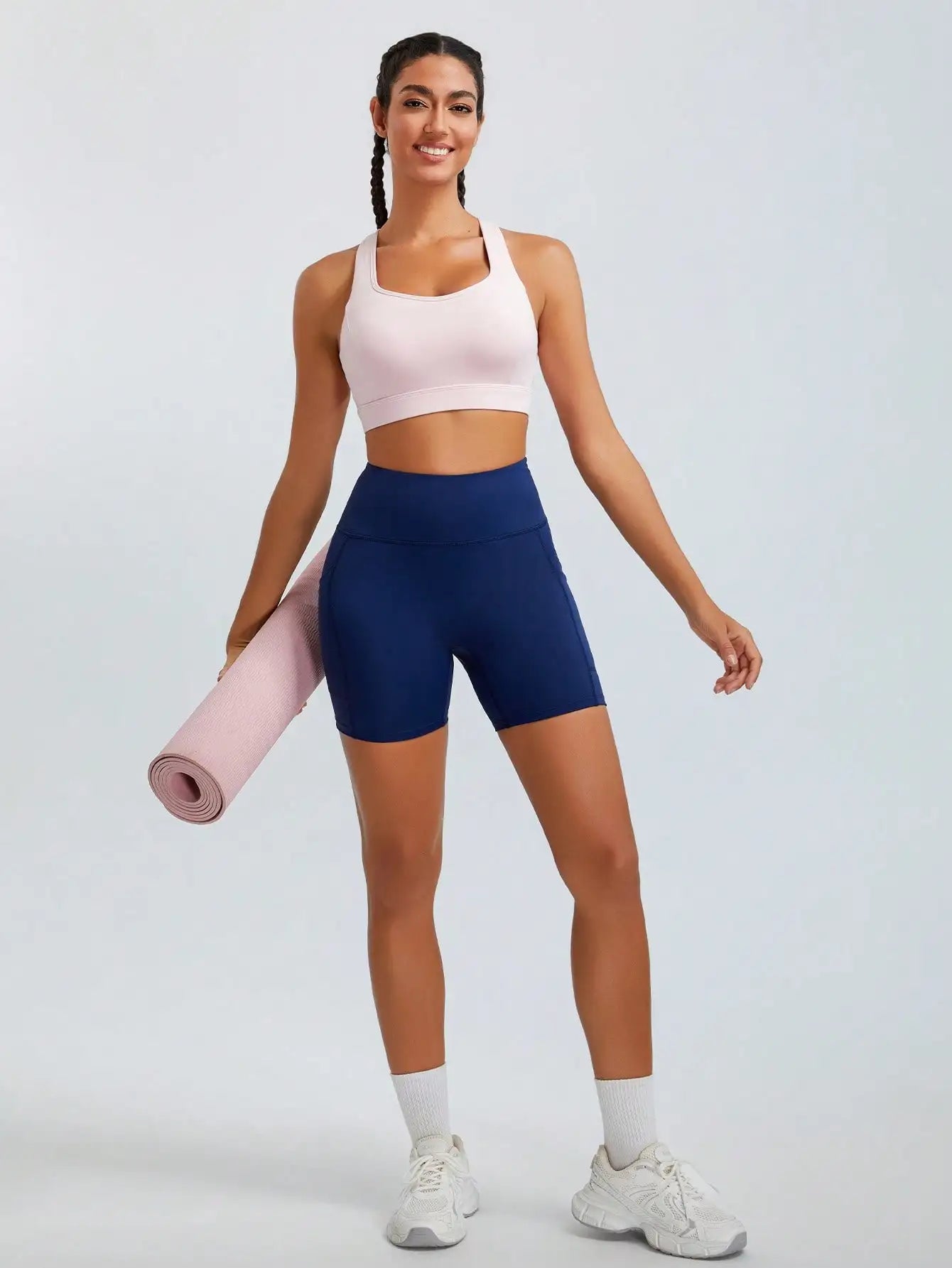 Women's High Waist Tight Cycling Shorts