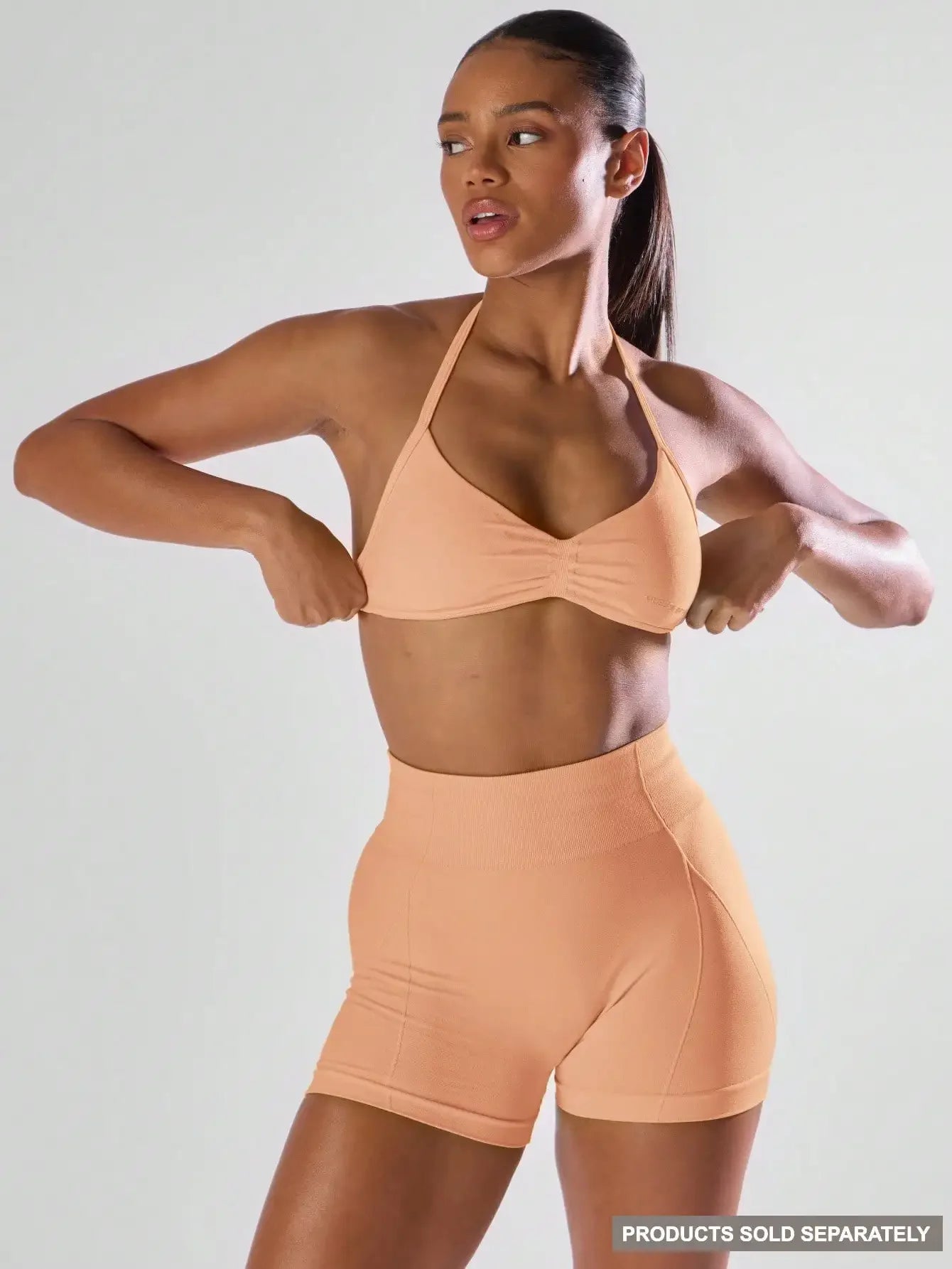 Sport Fitted Sports Bra Open Back l