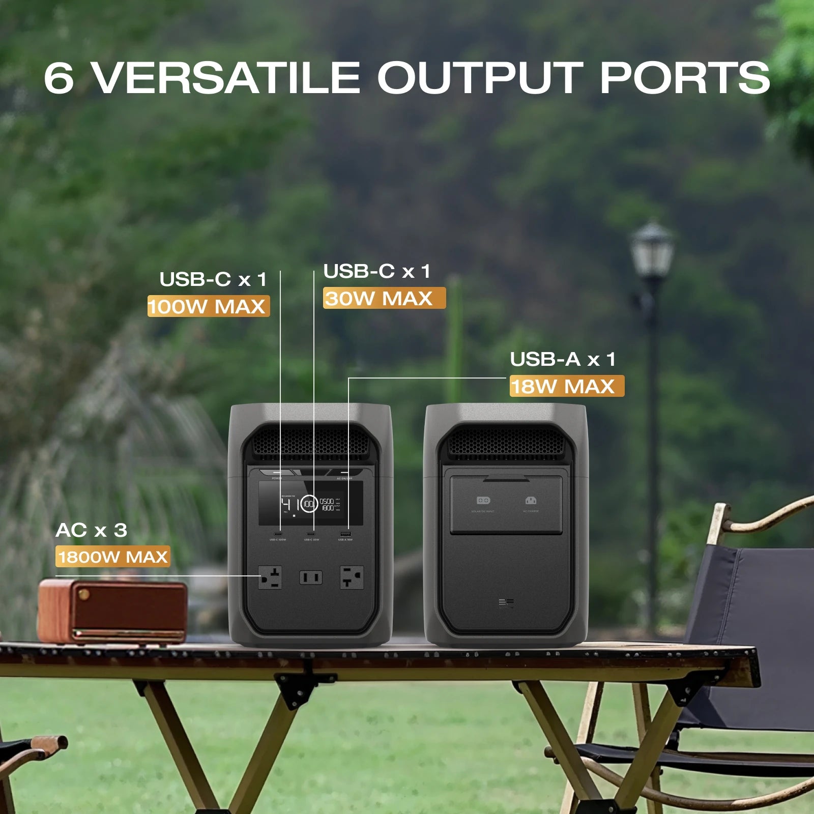 1024Wh LiFePO4 Battery Portable Power Station