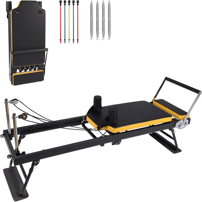 Pilates Reformer Machine 77" Foldable