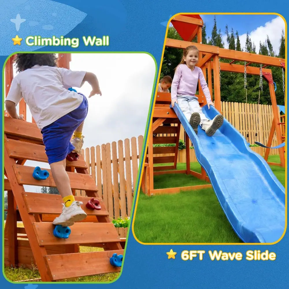 Playground Wooden Swing Sets