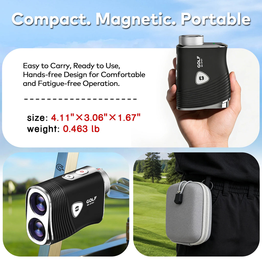 Golf Rangefinder 1200 Yards Slope Compensation