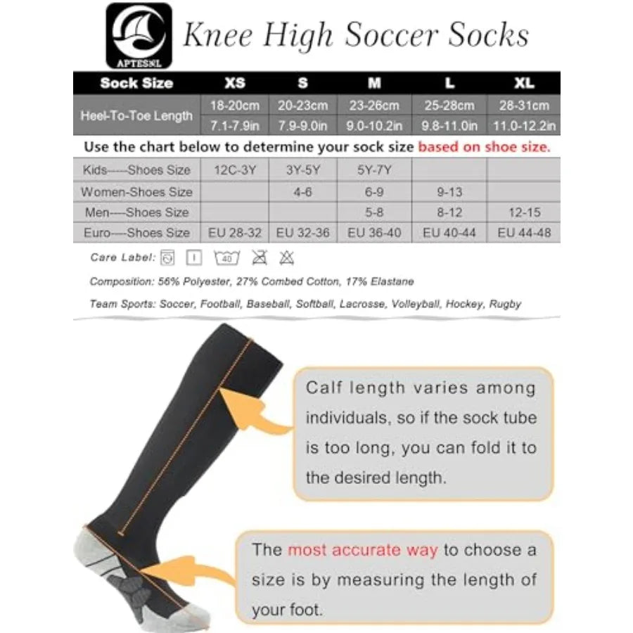 Knee High Soccer Socks