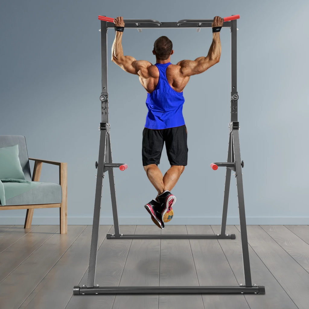 Power Tower Workout Dip Station