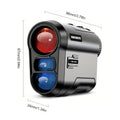 Golf Rangefinder with Slope