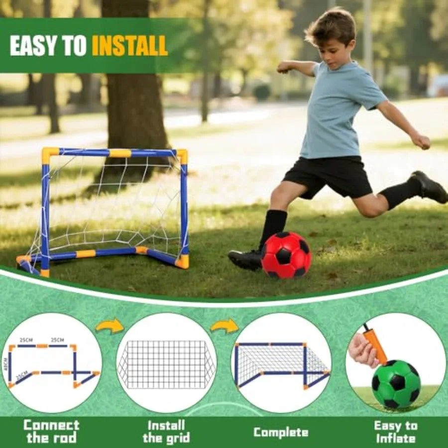 Soccer Goal Set 23" W×18" H×12" D