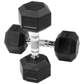 2Pcs 20 lbs Hex Dumbbells