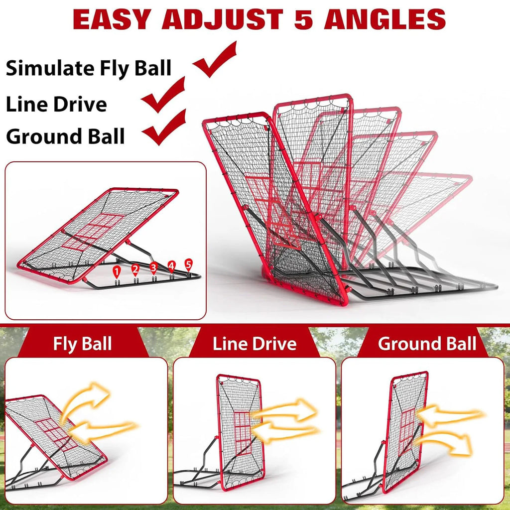 4x4.5 Ft Baseball Rebounder Net