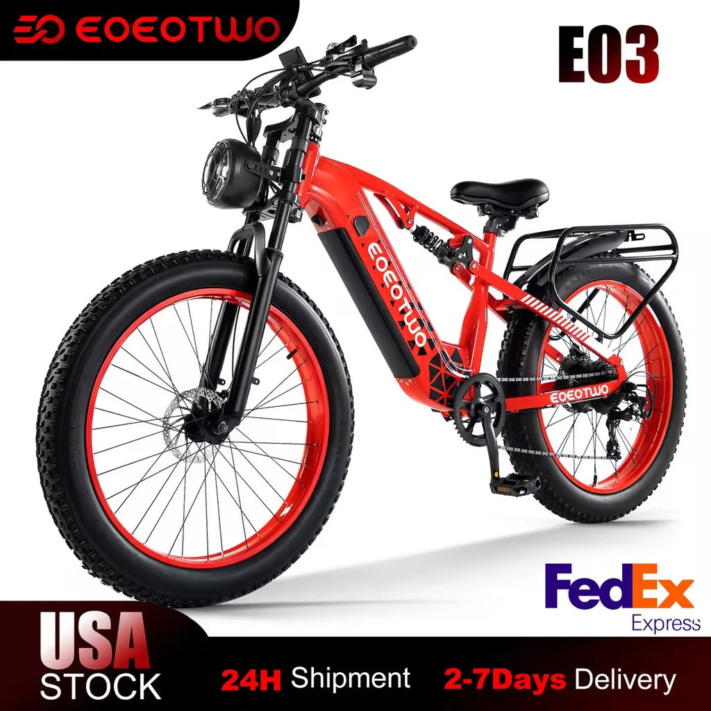 Electric Bike 1500W Peak Ebikes for Adults