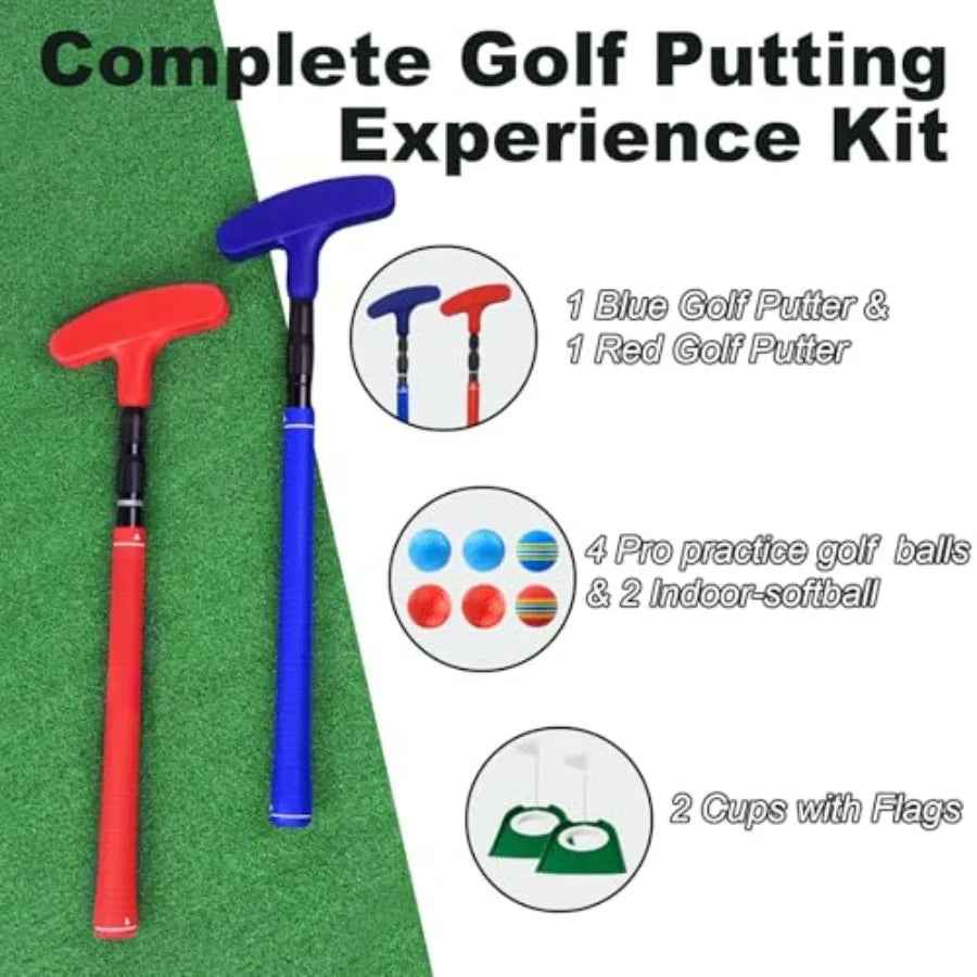 Adjustable Golf Putter, Mini Golf Set