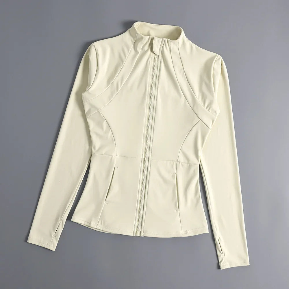 Thin Pilates Fitness Suit Top