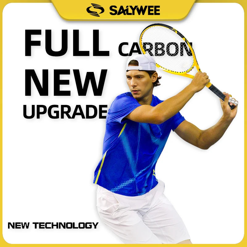 100% Full Carbon Fiber Tennis Racket