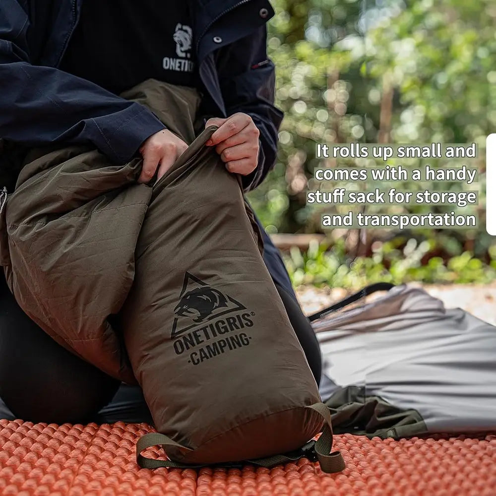 Mummy-Shaped Sleeping Bag