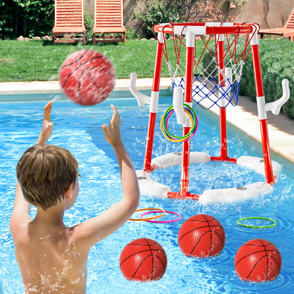 Floating Basketball Pool Game