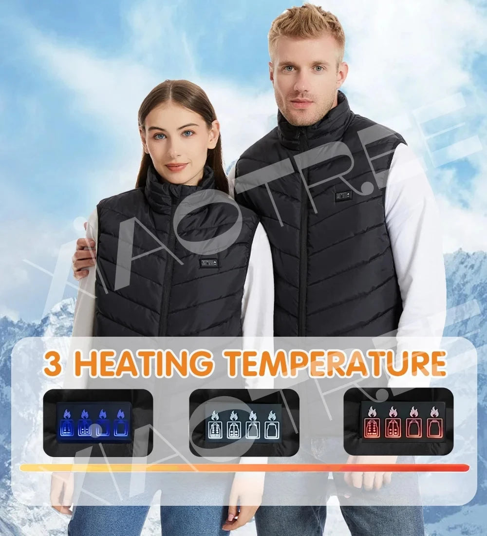 Usb Heater Camping Jacket Man Thermal