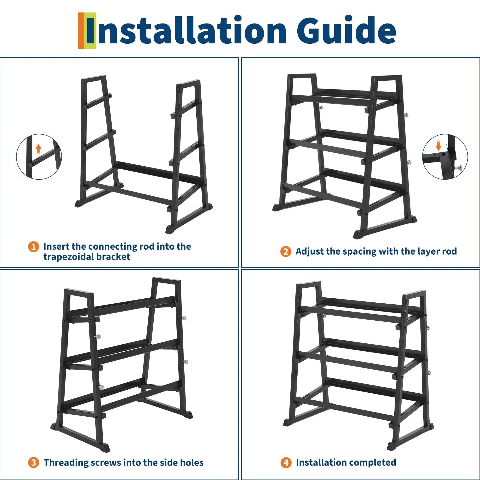 Dumbbell Rack 3 Tier Weight Rack