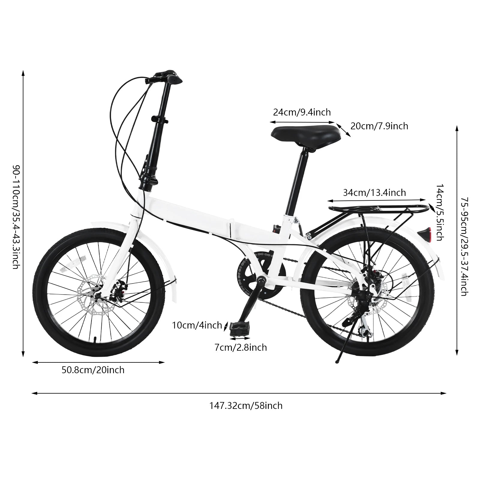 Premium Folding Bike 20 Inch
