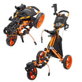 Golf Push Cart 3 Wheel