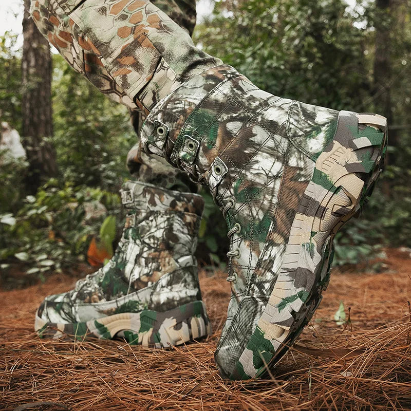 Men's lightweight tactical desert hunting boots