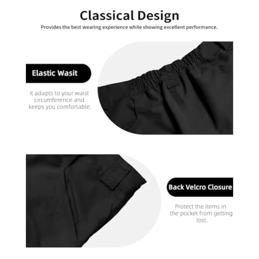 Mens Hiking Cargo Shorts  Tactical Waterproof