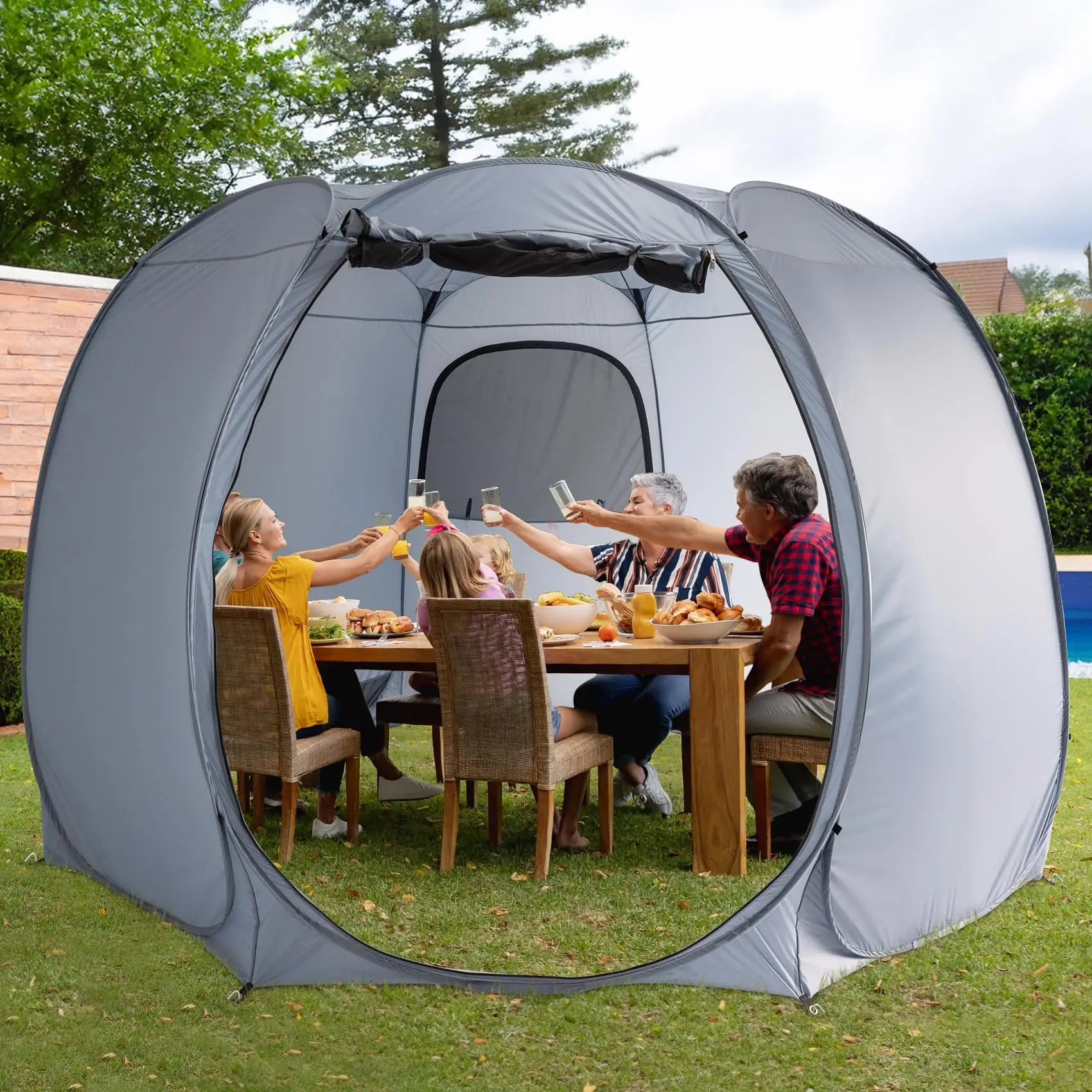 Instant Pop Up Screen Tent
