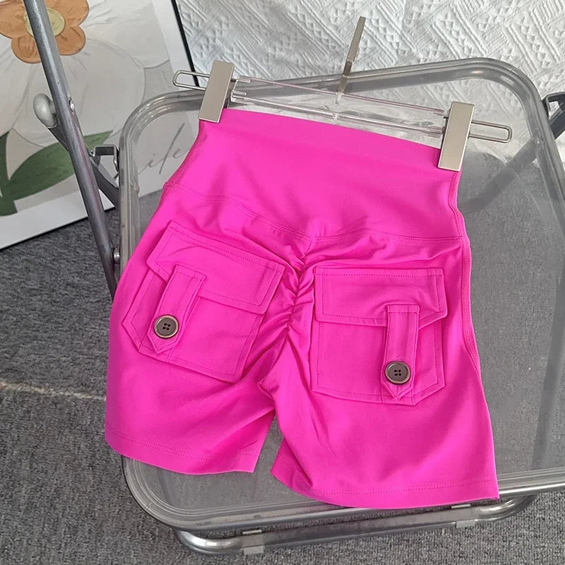 Lift Butt Fitness Ladies Yoga  Short Pants